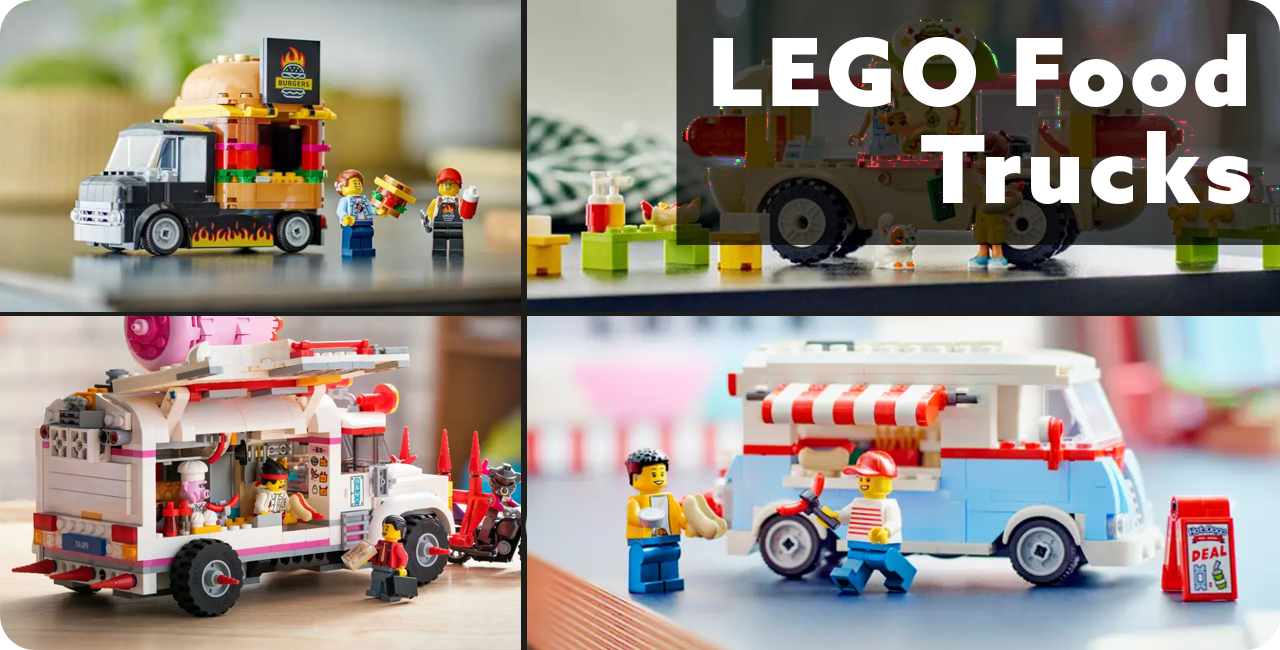 LEGO Food Trucks for Your Brick City