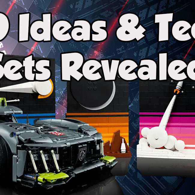 LEGO Unveils Peugeot 9X8 24H & Tales of the Space Age