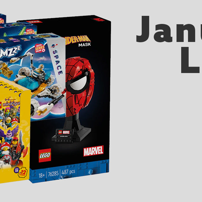 January 2024 LEGO Sets Revealed "“ Collectable Minifigures, DreamZzz, & Spider-Man Mask