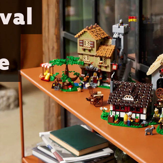 LEGO Set Reveal "“ Icons Medieval Town Square 10332