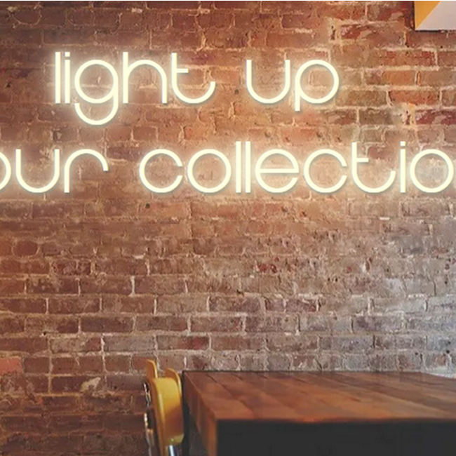 Light Up Your Collectables With These Neon Signs & Lamps