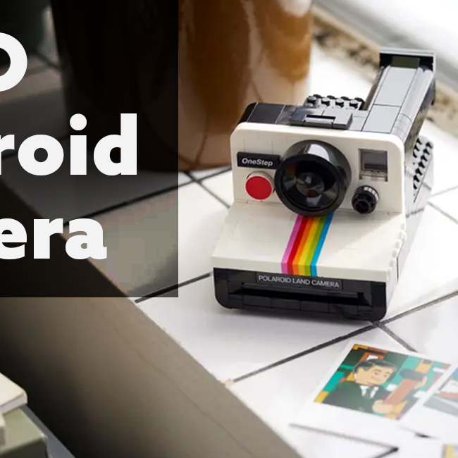 LEGO Reveal - IDEAS Polaroid OneStep SX-70 Camera