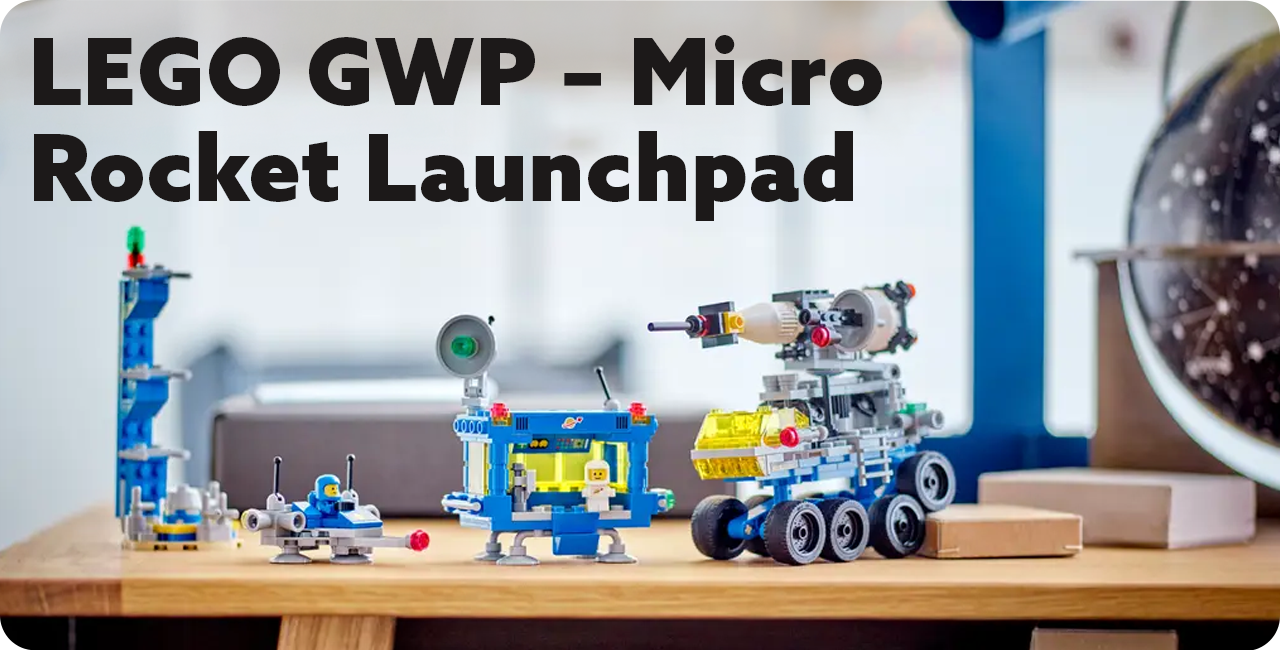 LEGO Reveal "“ Micro Rocket Launchpad GWP