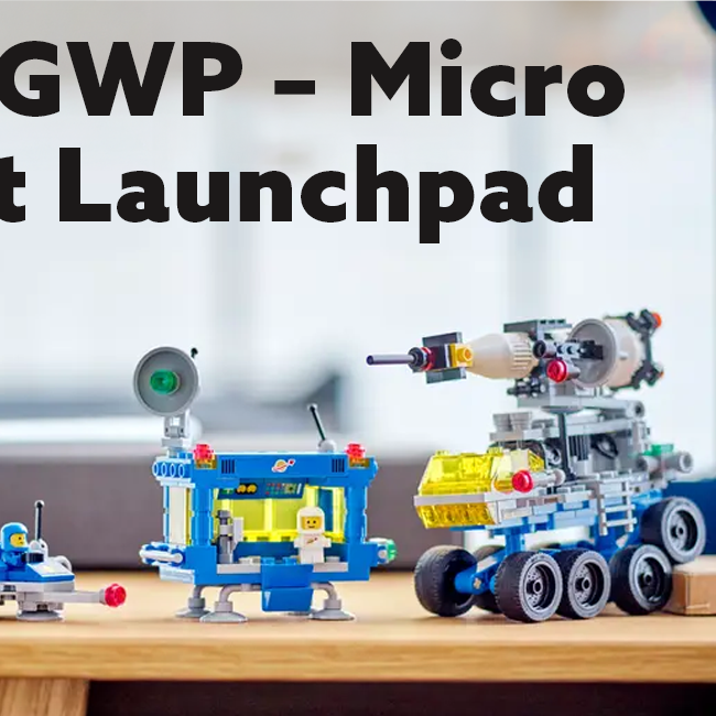 LEGO Reveal "“ Micro Rocket Launchpad GWP