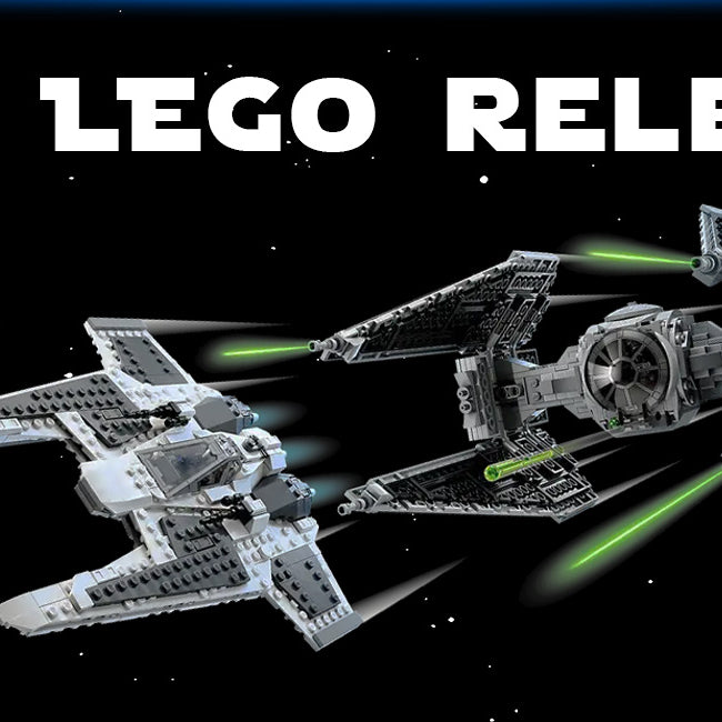 Star Wars LEGO Mandalorian Fang Fighter vs. TIE Interceptor Now Available