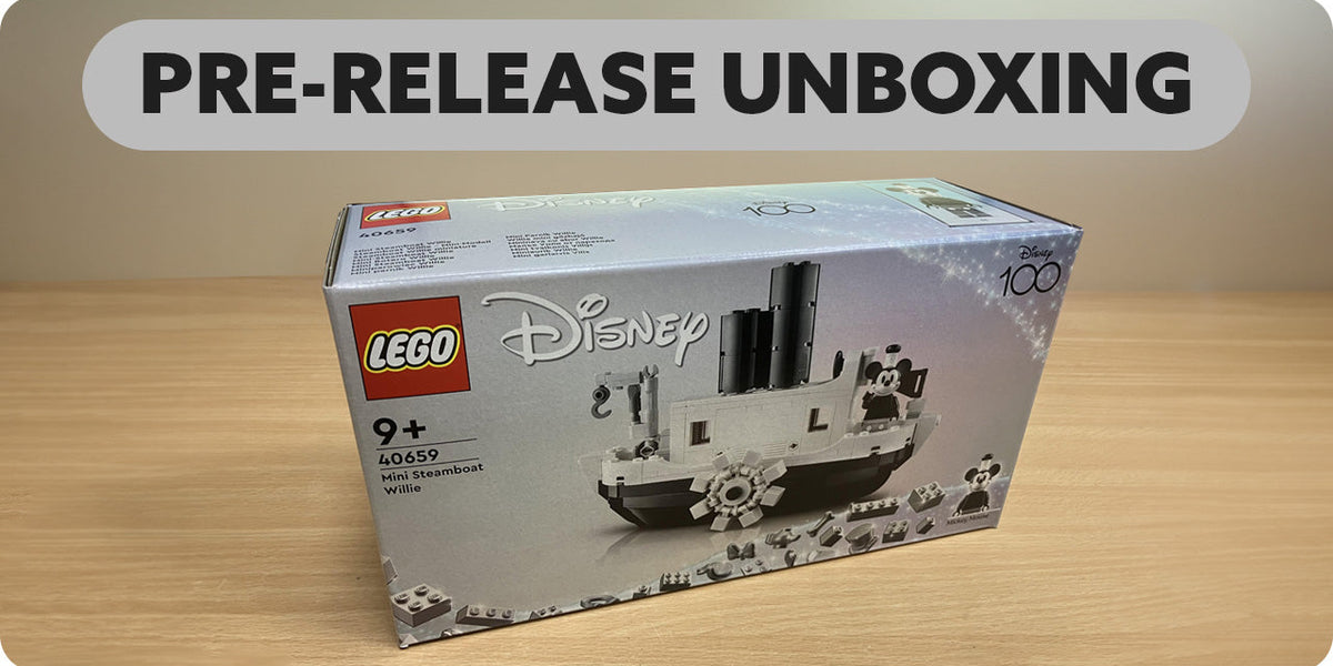 lego, steamboat, white, mini, disney, willie, black and white, gwp