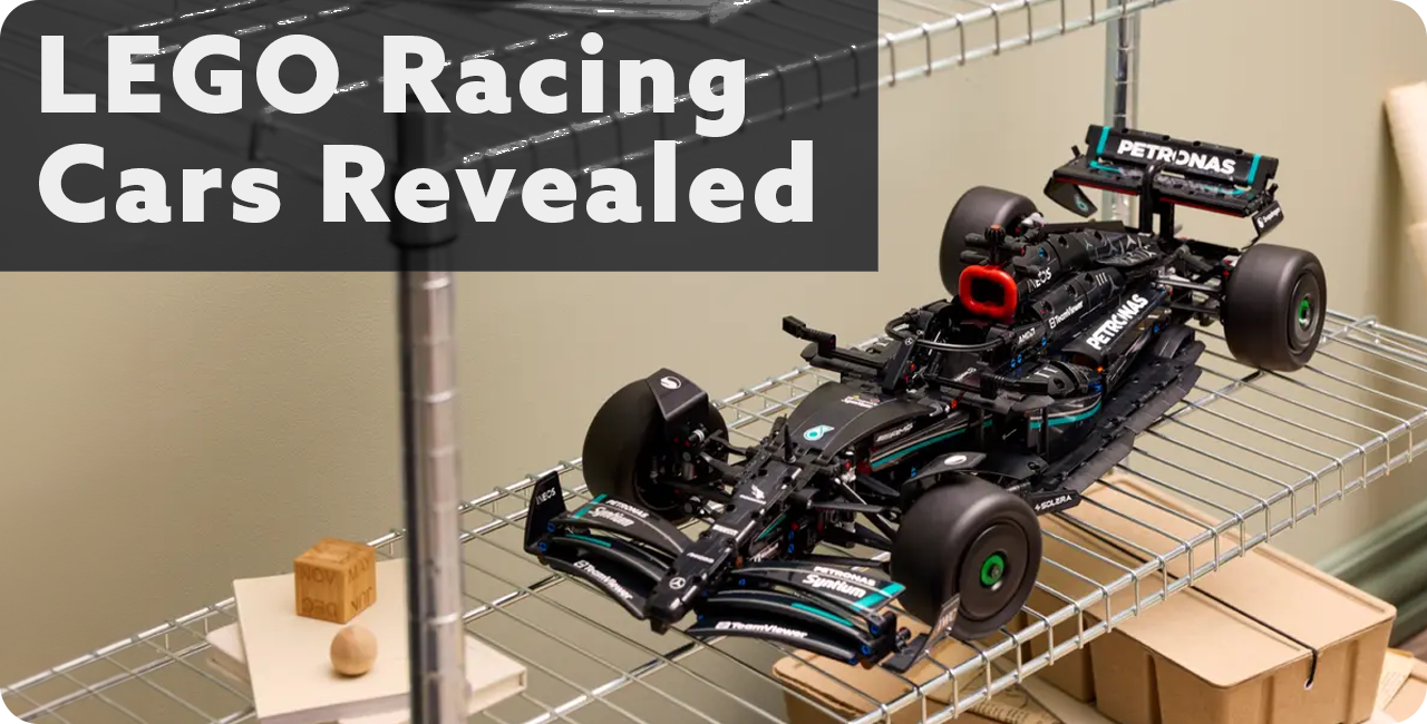 Four New Technic, Icons & Speed Champions LEGO Sets Revealed