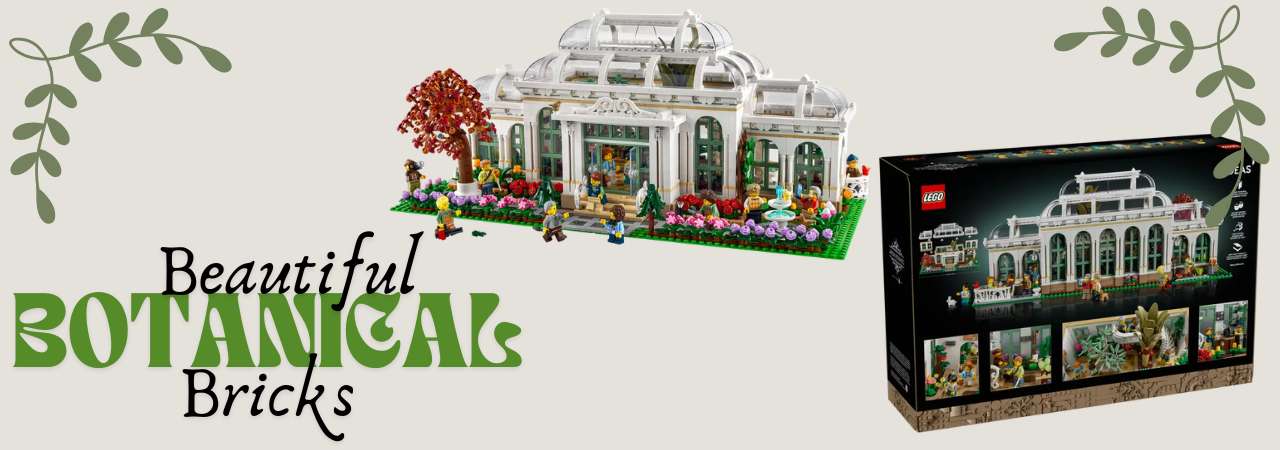 LEGO, Ideas, Botanical Garden, vibrant, atrium, modular, display