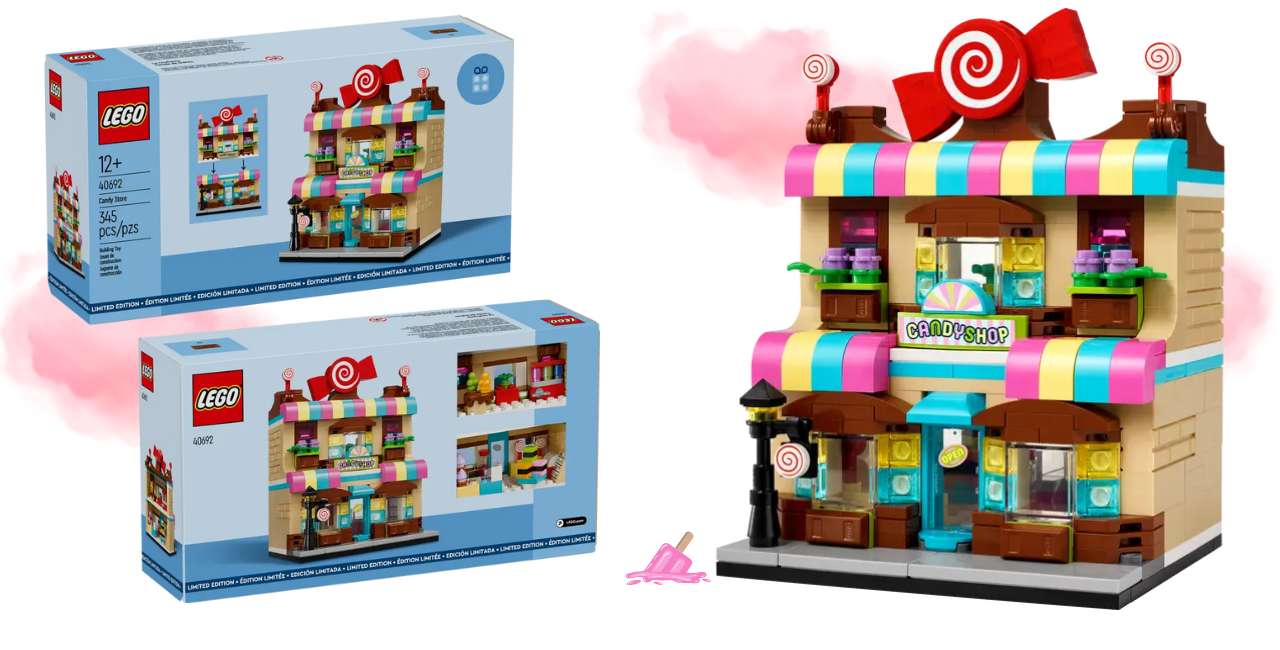 LEGO Sweet Treat - Latest Insiders GWP 40692 Candy Store