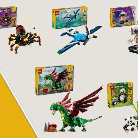Triple The Fun With These LEGO CREATOR 3-in-1 Sets