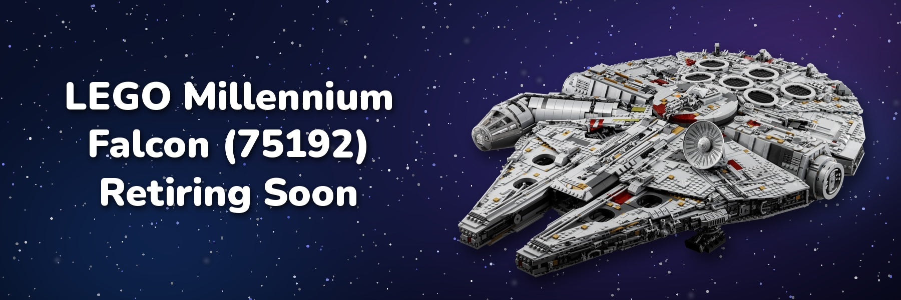 LEGO Millennium Falcon (75192) Retiring Soon