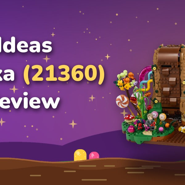 Build Review of LEGO Ideas Willy Wonka & The Chocolate Factory (21360)