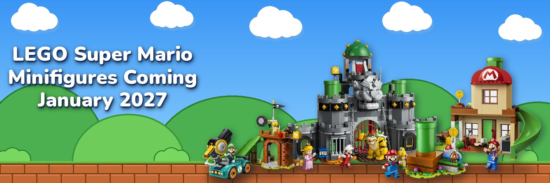 LEGO Super Mario Minifigures Coming in January 2027