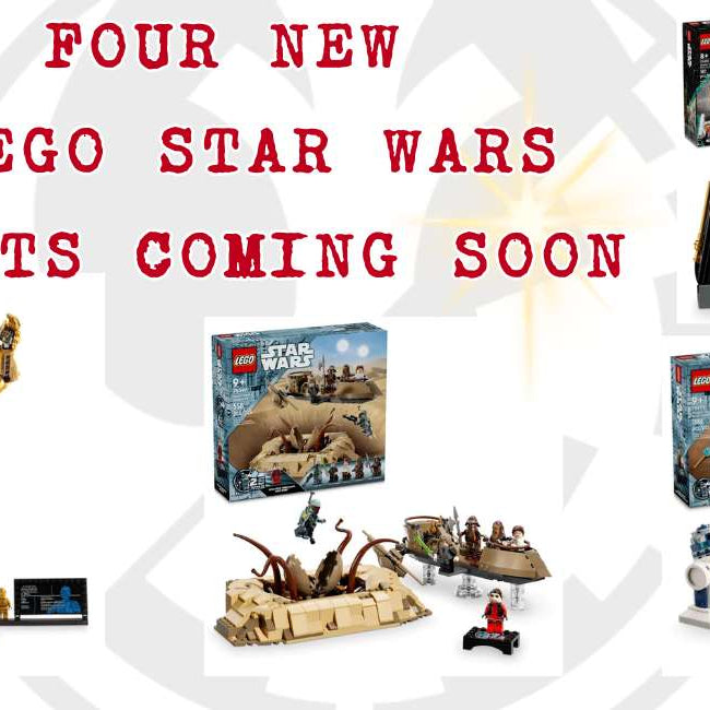 Have You Seen The Four New LEGO Star Wars Sets?