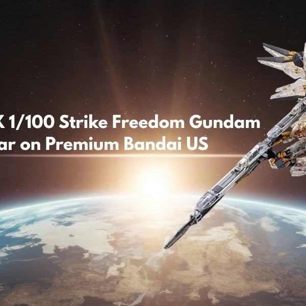 Now Available: MGEX 1/100 Strike Freedom Gundam Mechanical Clear on Premium Bandai US