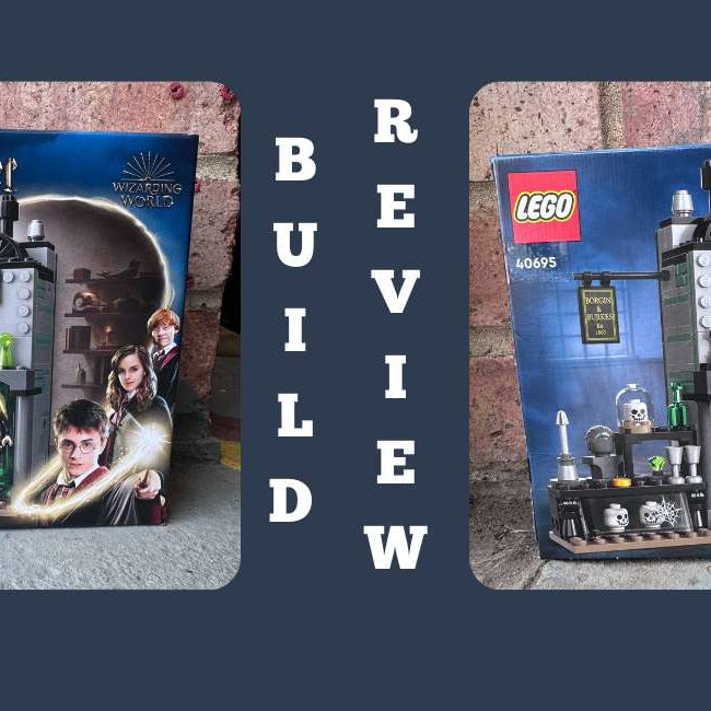 Build Review of LEGO 40695 Borgin and Burkes: Floo Network