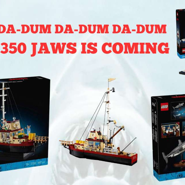 We're Gonna Need A Bigger Shelf - LEGO 21350 Jaws