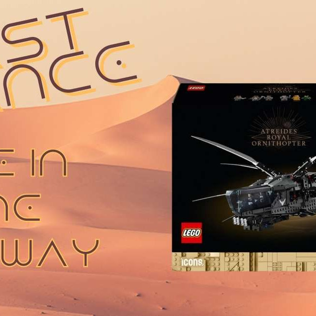 Last Chance Reminder - LEGO 10327 Dune Atreides Royal Ornithopter Giveaway
