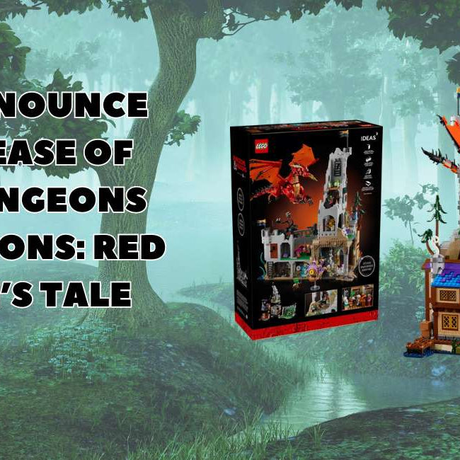 LEGO Announce the 21348 Dungeons & Dragons: Red Dragon's Tale
