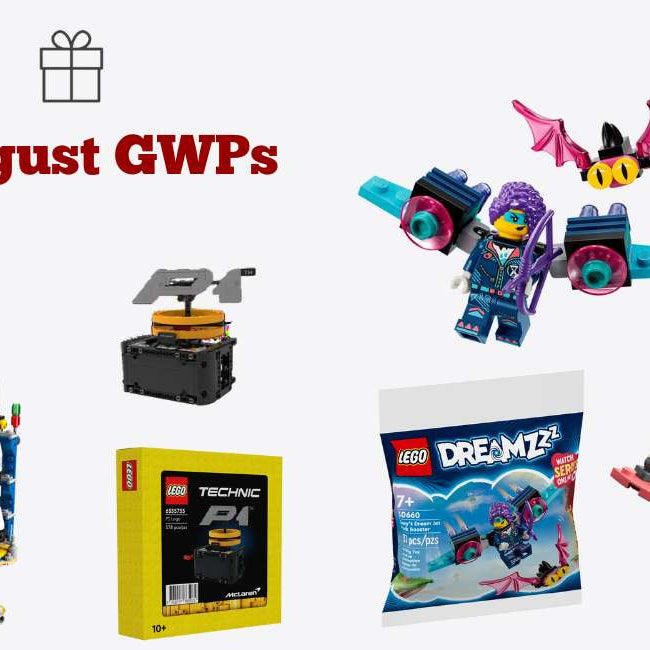 August 2024 - Exclusive LEGO Gift With Purchases