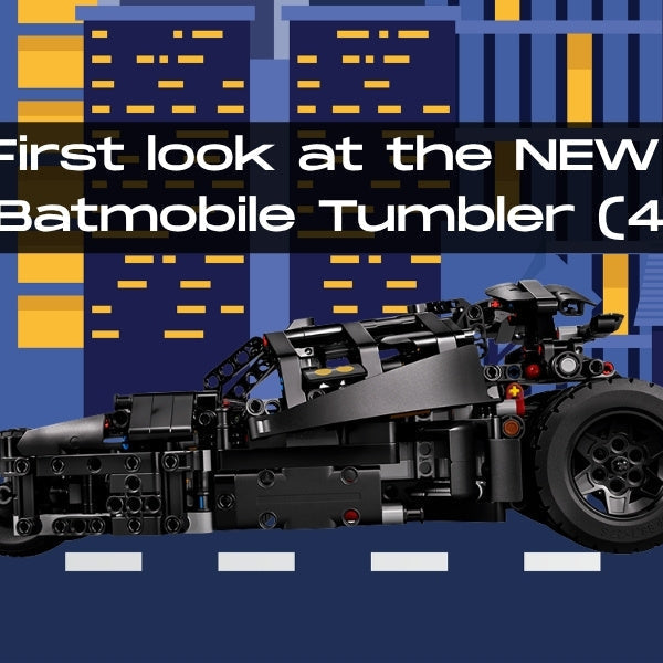 First look at the NEW LEGO Batmobile Tumbler (42239)
