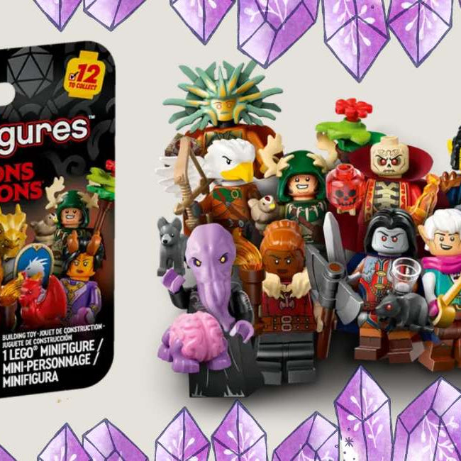 Celebrate 50 Years of D&D With The New LEGO CMF Series