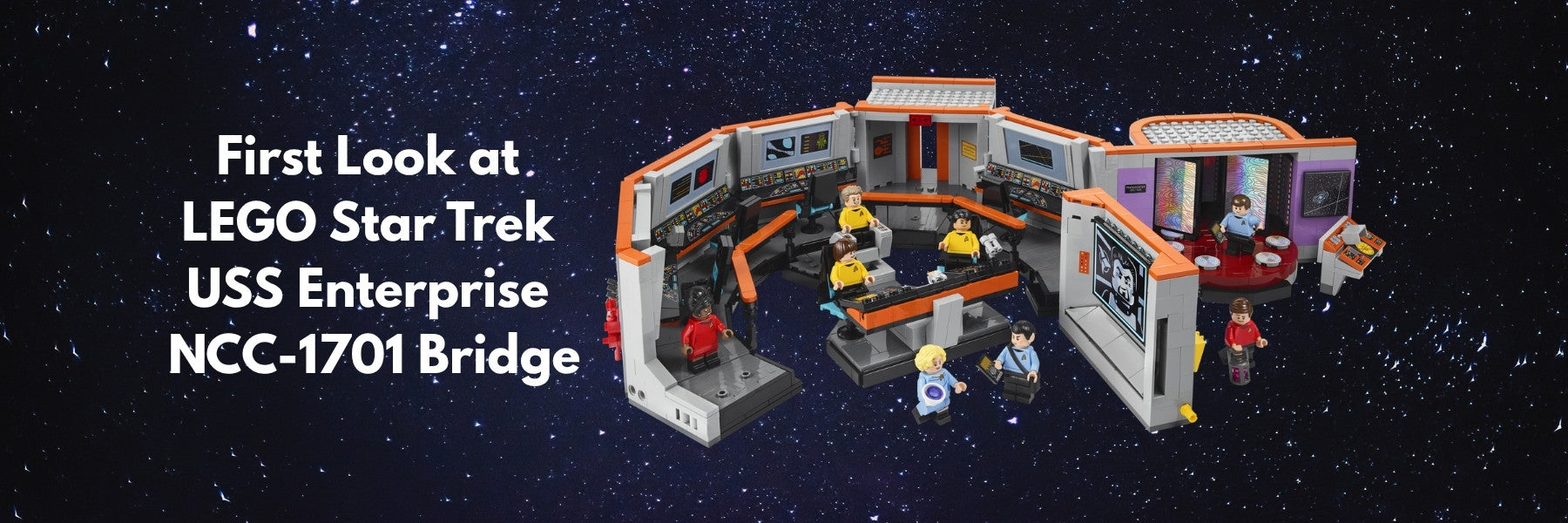 First Look at LEGO Star Trek USS Enterprise NCC-1701 Bridge (11385)