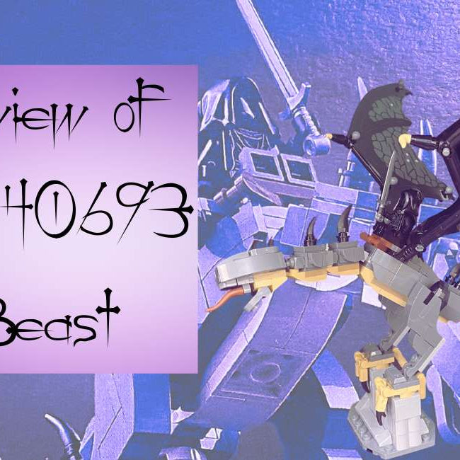 Building LEGO 40693 Fell Beast the LEGO LOTR GWP