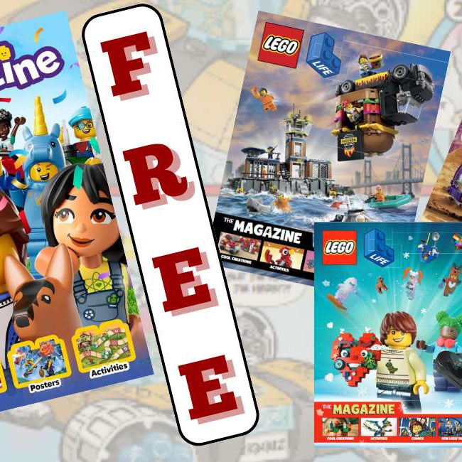 How To Claim FREE LEGO Magazines