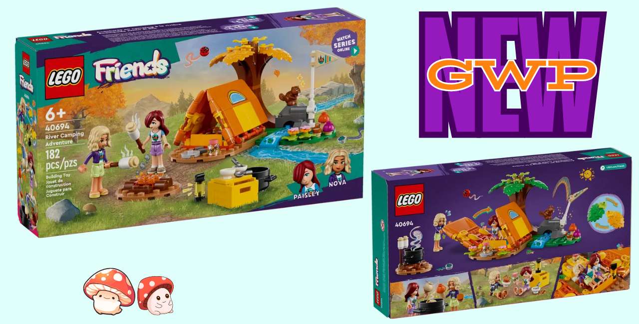 Latest LEGO Gift With Purchase - LEGO 40694 Friends River Camping Adventure