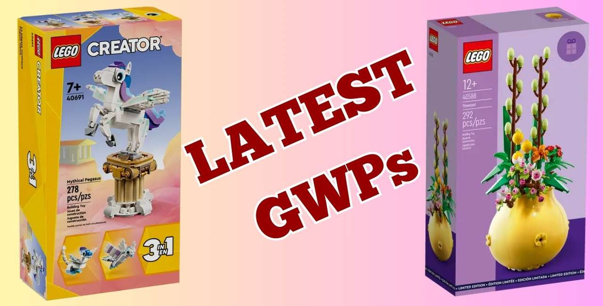 LEGO, GWP, gift with purchase, creator, flowerpot — iDisplayit.com