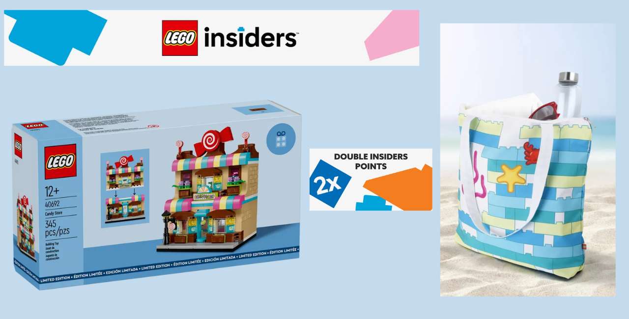 The Latest Gift With Purchases and Double Points For LEGO Insiders