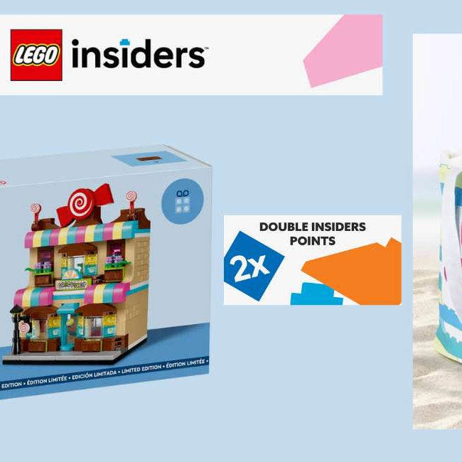 The Latest Gift With Purchases and Double Points For LEGO Insiders