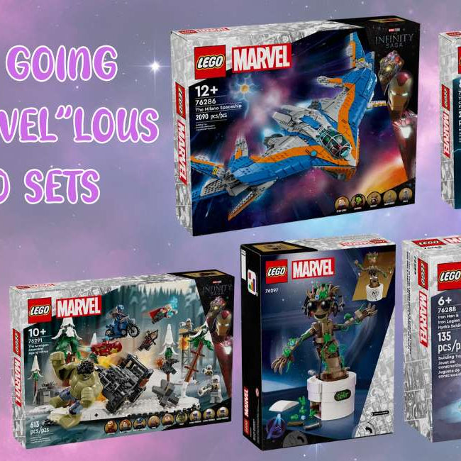 Avengers in August - We Take A Look at The Upcoming LEGO Marvel Releases