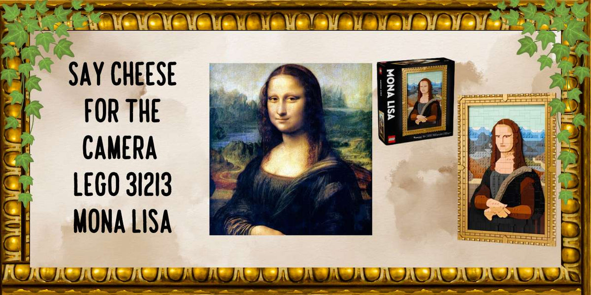 LEGO, art, Mona Lisa, Da Vinci, painting, gallery, masterpiece