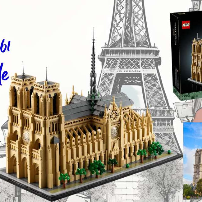Add To Your Parisian LEGO Architecture Skyline with LEGO 21061 Notre - Dame de Paris.