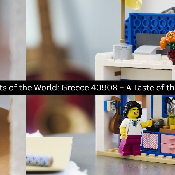 LEGO Restaurants of the World: Greece 40908: A Taste of the Mediterranean