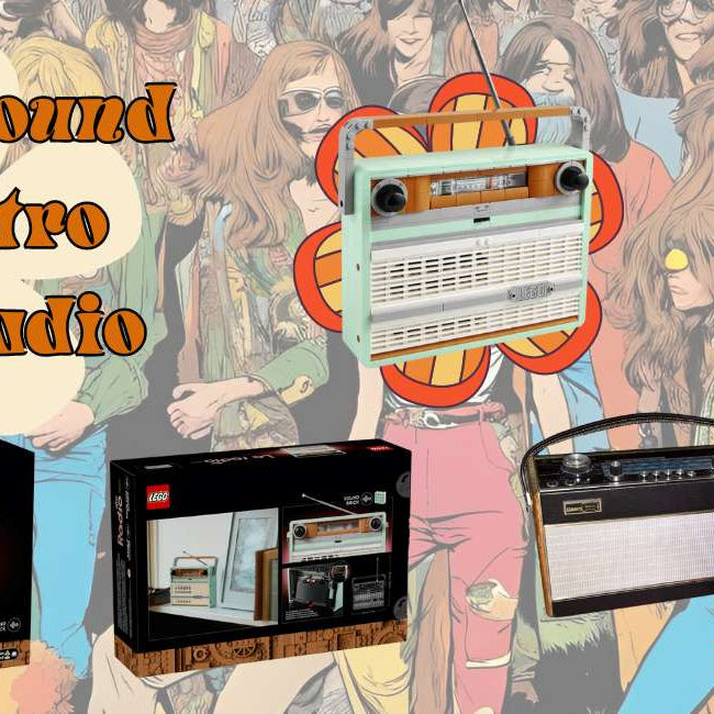 Dance Away With The New LEGO 10334 Retro Radio
