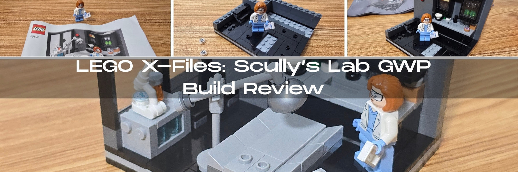 LEGO The X-Files: Scully's Lab (40896) Build Review - a GWP Packed with Hidden References
