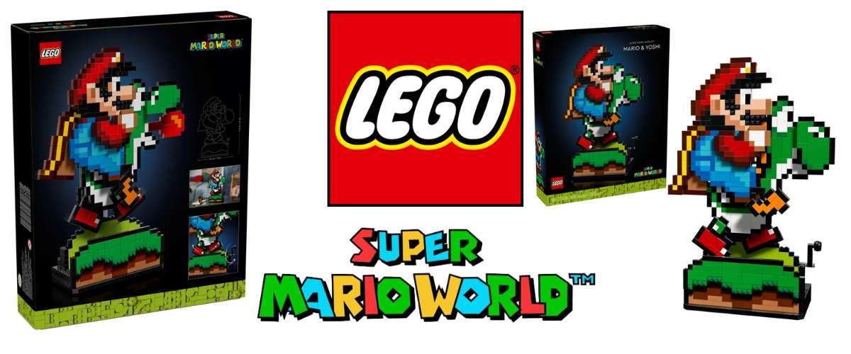 Get Ready For Some LEGO Side-Scrolling Action - LEGO 71438 Super Mario Worldâ„¢: Mario & Yoshi