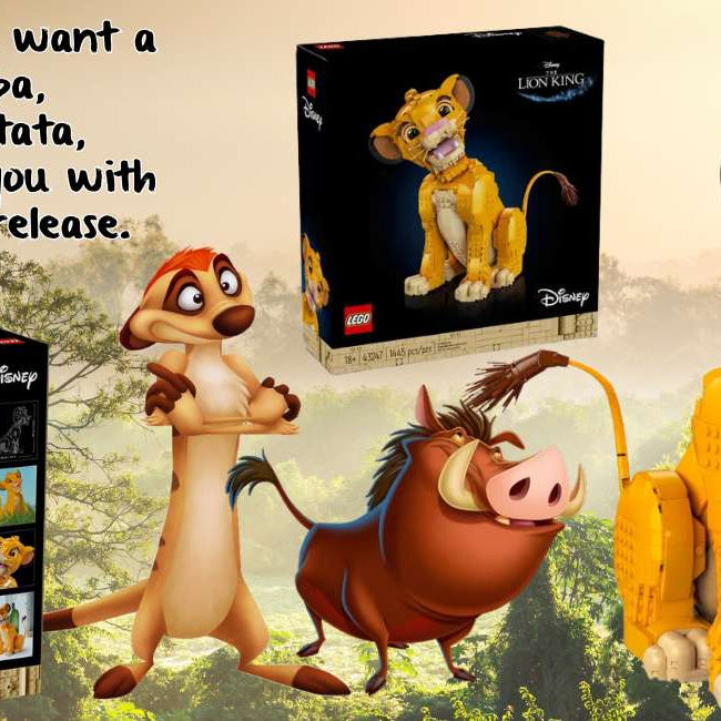 With Pride We Look at LEGO 43247 Young Simba The Lion King