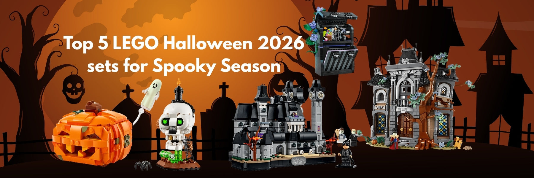 Top 5 LEGO Halloween 2026 Sets for Spooky Season