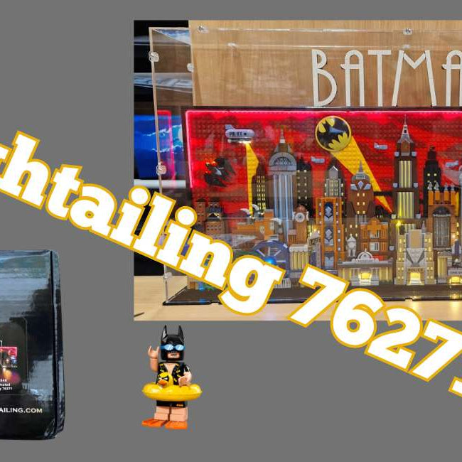 Lightailing Light Kit Review For Batman: The Animated Series Gotham City 76271