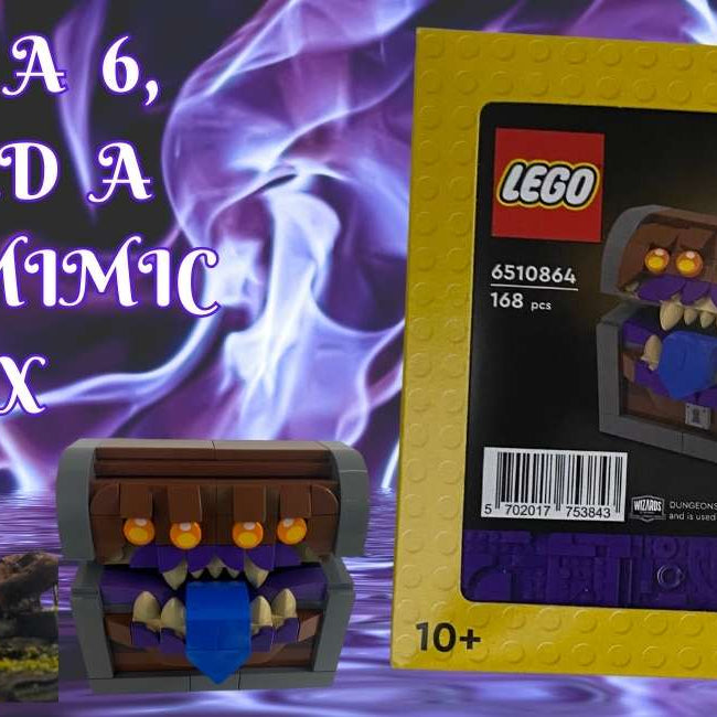 We Excitedly Built the LEGO GWP Mimic Box