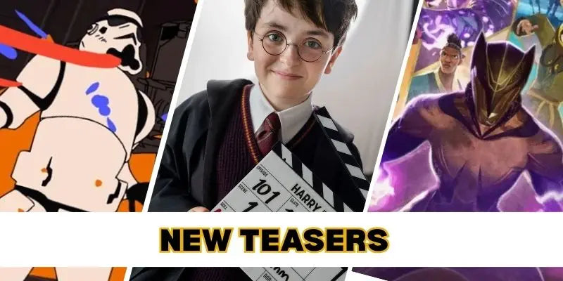 Teaser Trailers and Updates for Star Wars: Visions, Eyes of Wakanda and Cast Photos for HBO's Harry Potter