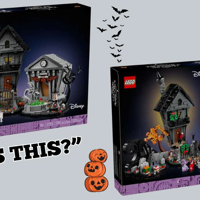 What's This? A LEGO Nightmare Before Christmas Halloween Town - EUREKA!