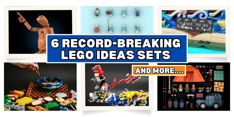 Record-Breaking Six LEGO Ideas Sets Given the Official Seal of Approval
