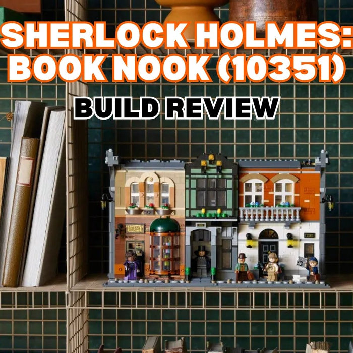 Build Review of LEGO Icons Sherlock Holmes: Book Nook (10351)