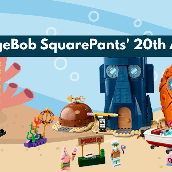 NEW SpongeBob SquarePants LEGO Sets: Go Back to Bikini Bottom