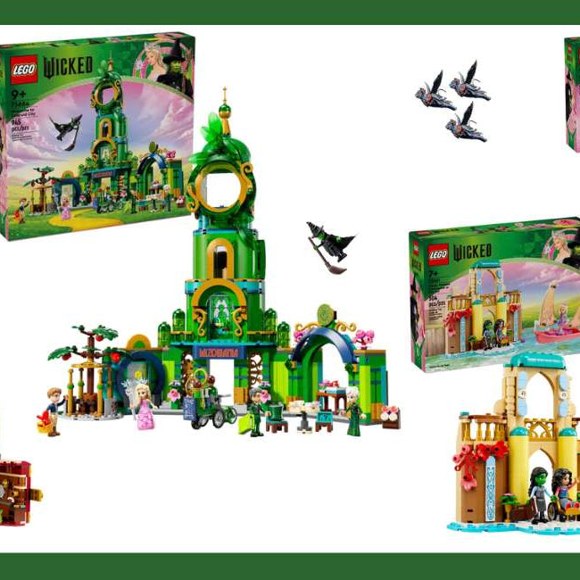 LEGO Casts A 'Wicked' Spell With Four New Movie Sets